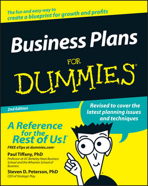 Business Plans For Dummies, 2nd Edition (0764576526) cover image