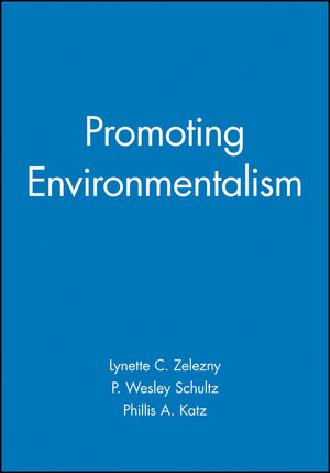 Promoting Environmentalism (1405100826) cover image