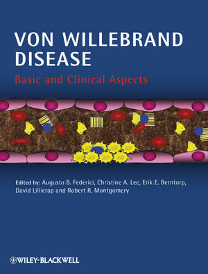 Von Willebrand Disease: Basic and Clinical Aspects (1405195126) cover image