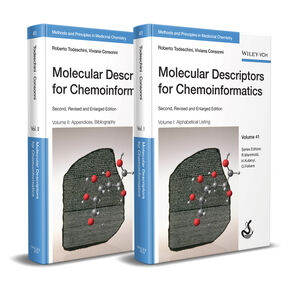 Molecular Descriptors for Chemoinformatics: Volume I: Alphabetical Listing / Volume II: Appendices, References, 2 Volume Set, 2nd, Revised and Enlarged Edition (3527318526) cover image