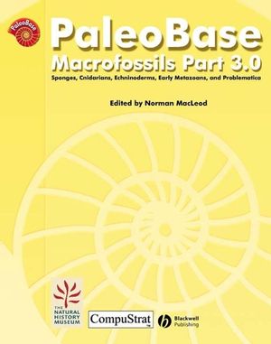 PaleoBase: Macrofossils, Part 3.0 (Single User) (0632058927) cover image