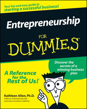 Entrepreneurship For Dummies (0764552627) cover image