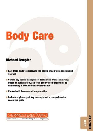 Body Care: Life and Work 10.07 (1841123927) cover image