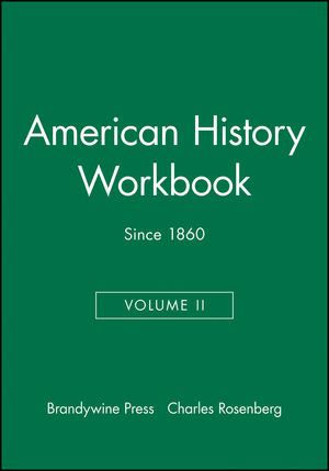 American History Workbook, Volume II: Since 1860 (1881089827) cover image