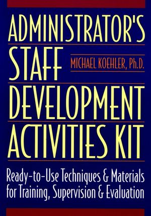 Administrator's Staff Development Activities Kit (0136798128) cover image