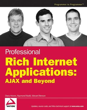 Professional Rich Internet Applications: AJAX and Beyond (0470149728) cover image