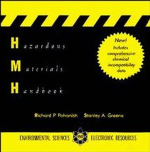Hazardous Materials Handbook, Non-Subscribers (0471288128) cover image