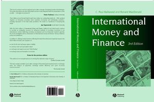 International Money and Finance, 3rd Edition (0631204628) cover image
