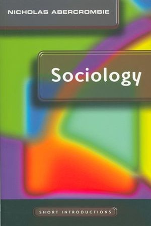 Sociology: A Short Introduction (0745625428) cover image