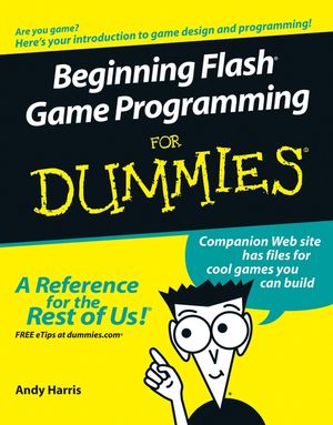 Beginning Flash Game Programming For Dummies (0764589628) cover image
