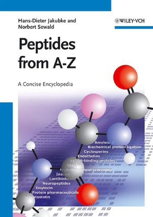 Peptides from A to Z: A Concise Encyclopedia (3527317228) cover image