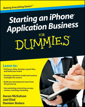 Starting an iPhone Application Business For Dummies (0470524529) cover image