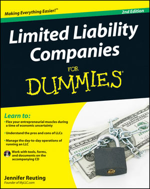 Limited Liability Companies For Dummies, 2nd Edition (0470881429) cover image Limited Liability Companies For Dummies, 2nd Edition (0470881429) cover image