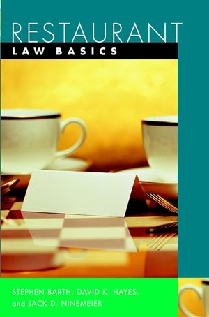 Restaurant: Law Basics (0471402729) cover image