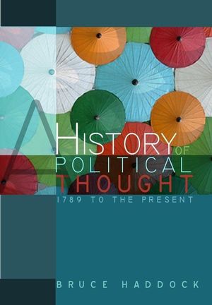 A History of Political Thought: 1789 to the Present (0745631029) cover image