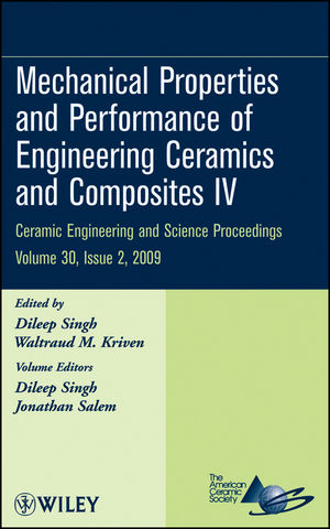 Mechanical Properties and Performance of Engineering Ceramics and Composites IV, Volume 30, Issue 2 (047045752X) cover image