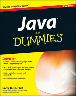 Java For Dummies, 5th Edition (0470371730) cover image