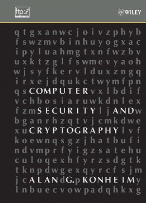 Computer Security and Cryptography (0471947830) cover image