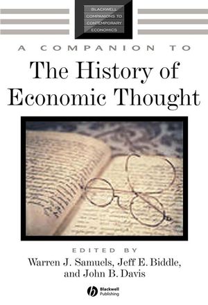 A Companion to the History of Economic Thought (0631225730) cover image