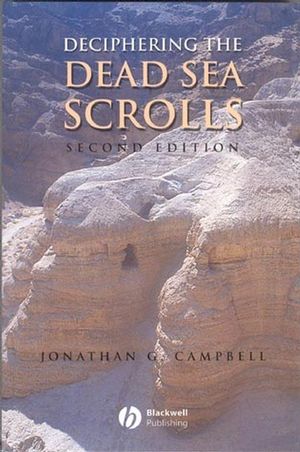 Deciphering the Dead Sea Scrolls, 2nd Edition (0631229930) cover image