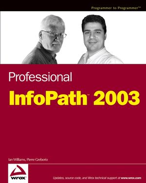 Professional InfoPath 2003 (0764557130) cover image