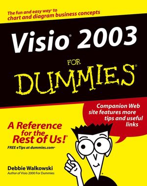 Visio 2003 For Dummies (0764559230) cover image