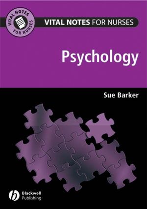 Vital Notes for Nurses: Psychology (1118305930) cover image