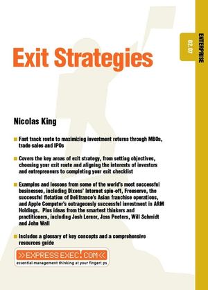 Exit Strategies: Enterprise 02.07 (1841123730) cover image