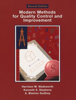 Modern Methods For Quality Control and Improvement, 2nd Edition (0471299731) cover image