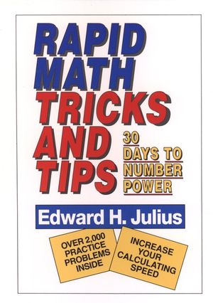 Rapid Math Tricks & Tips: 30 Days to Number Power (0471575631) cover image