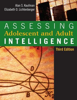 Assessing Adolescent and Adult Intelligence, 3rd Edition (0471735531) cover image