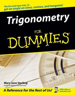 Trigonometry For Dummies (0764569031) cover image