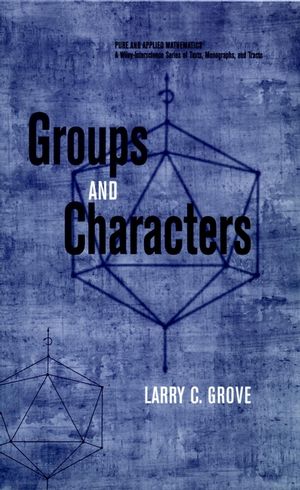 Groups and Characters (1118030931) cover image