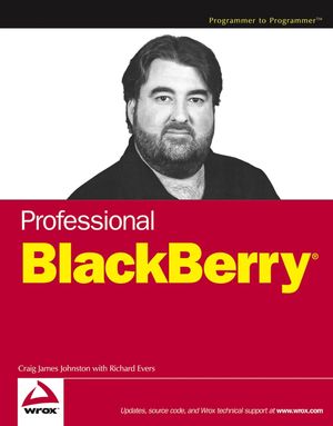 Professional BlackBerry (0471757632) cover image