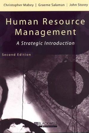 Human Resource Management: A Strategic Introduction, 2nd Edition (0631208232) cover image