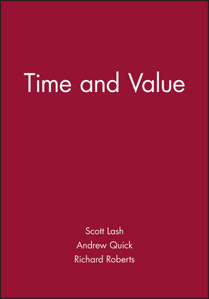 Time and Value (0631210032) cover image