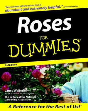Roses For Dummies, 2nd Edition (1118053532) cover image