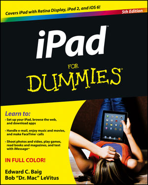 iPad For Dummies, 5th Edition (1118498232) cover image iPad For Dummies, 5th Edition (1118498232) cover image