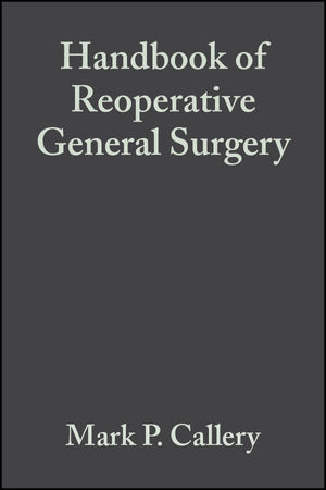 Handbook of Reoperative General Surgery (1405104732) cover image