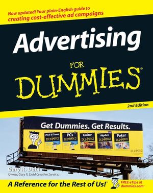 Advertising For Dummies, 2nd Edition (0470045833) cover image