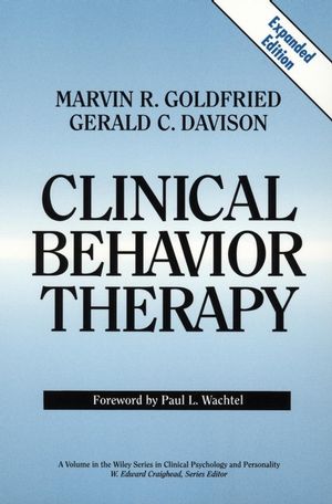Clinical Behavior Therapy, Expanded (0471076333) cover image