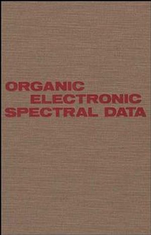 Organic Electronic Spectral Data, Volume 27, 1985 (0471555533) cover image