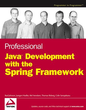 Professional Java Development with the Spring Framework (0764574833) cover image