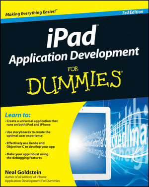 iPad Application Development For Dummies, 3rd Edition (1118231333) cover image iPad Application Development For Dummies, 3rd Edition (1118231333) cover image