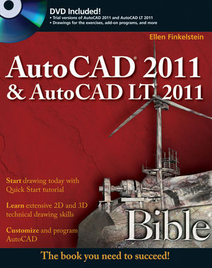 AutoCAD 2011 and AutoCAD LT 2011 Bible (0470608234) cover image