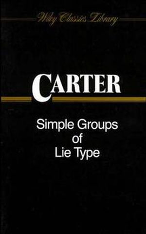 Simple Groups of Lie Type (0471506834) cover image
