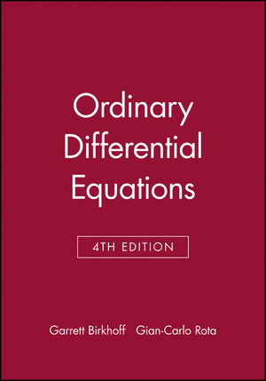 Ordinary Differential Equations, 4th Edition (0471860034) cover image