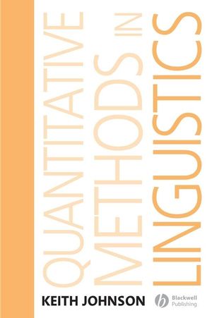 Quantitative Methods In Linguistics (1444360434) cover image