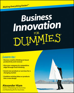 Business Innovation For Dummies (0470649135) cover image