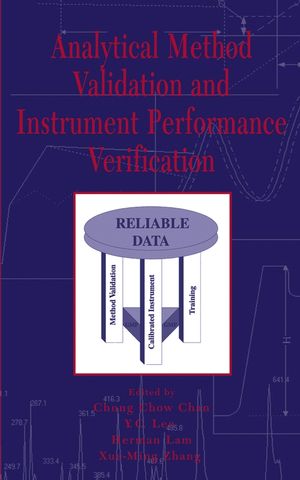 Analytical Method Validation and Instrument Performance Verification (0471259535) cover image